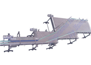 Customized Bottle Conveyor Systems For Empty Bottle Feeding Into Filling Machine